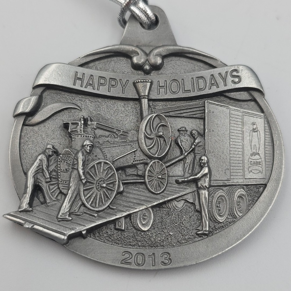 Case IH International Harvester 2013 Pewter Christmas FARMALL Ornament  New